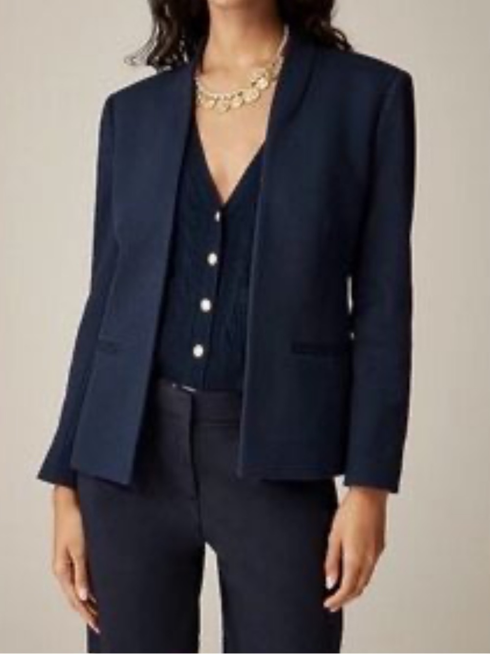 J. Crew Womens Going-out Blazer in Stretch Twill